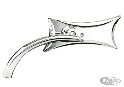 CHROME FOUR POINT MIRROR LEFT (DE)