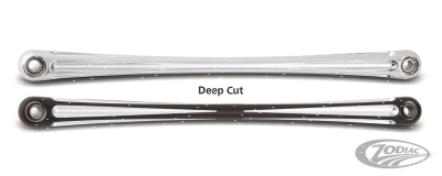 DEEP CUT FLAT SHIFT ROD, BLK FLH/T80-up (DE)