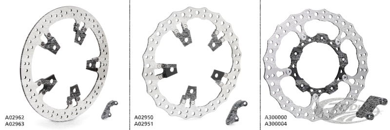 14" Billet Big Brake Rotor Right Black (DE)