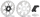 14" Procross Brake Rotor,Black (DE)