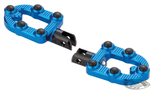 Ness MX DR Foot Pegs Blue ST18-Up (DE)