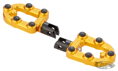 Ness MX PA Foot Pegs Gold ST18-Up (DE)