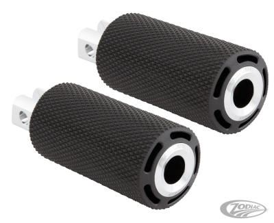 Cush Foot Pegs Chrome STD Male Mount (DE)