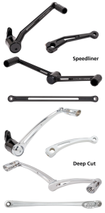 SpeedLiner Heel/Toe Ctrls Blk FLH/T08-Up