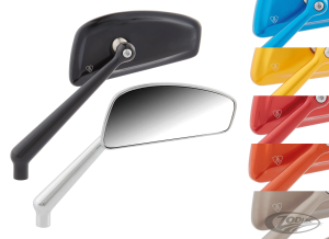 Tearchop Forged Left Mirror Black (DE)