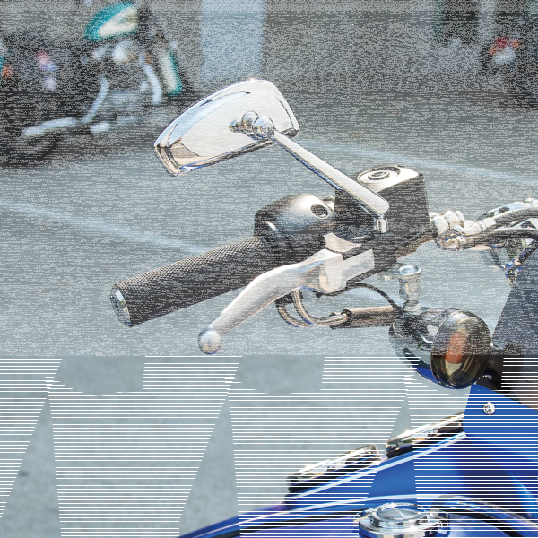Tearchop Forged Left Mirror Chrome (DE)