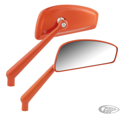 Tearchop Forged Left Mirror Orange