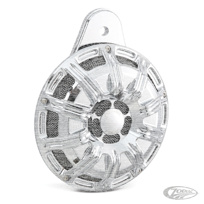 10-GAUGE HORN w/COVER XL91-UP CHROME (DE)