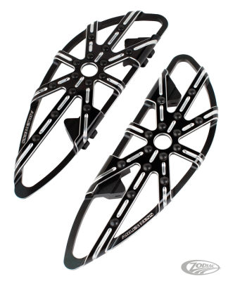 10-Gauge DR Floorboards Black Chief14-Up (DE)