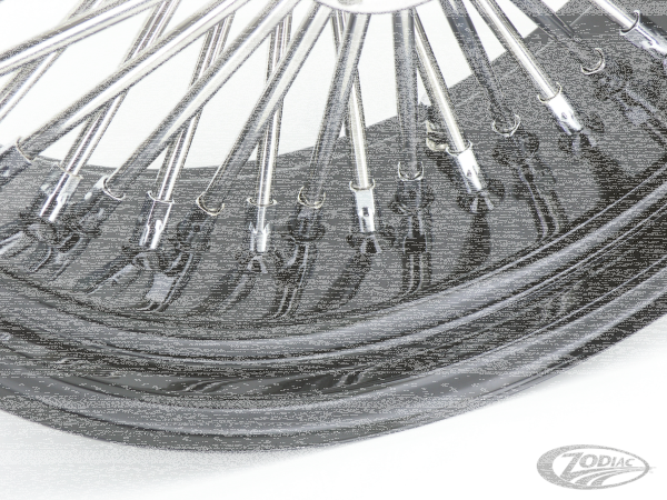 Black w/ chr nipples FD50 21X3.5 (DE)