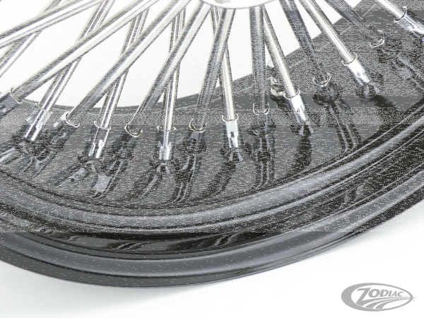 Black rim+hub Fat Daddy 21X3.5 50 (DE)