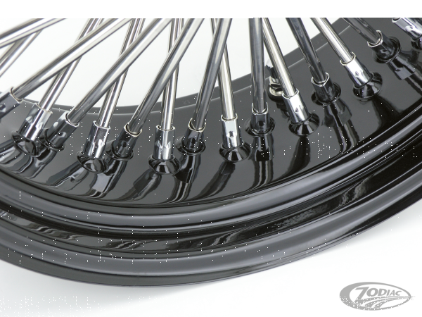 Black w/ chr nipples FD50   26x3.75 (DE)