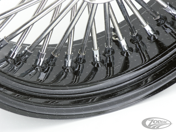 Black rim+hub Fat Daddy 50  26x3. (DE)