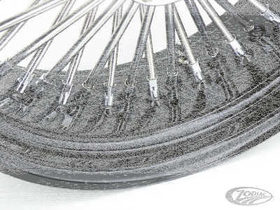 Black spoke Fat Daddy 17X3.5 50 (DE)