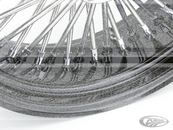 Black spoke Fat Daddy 18X3.5 50 (DE)