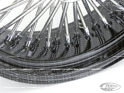 Black w/ chr nipples FD50 18X5.5 (DE)