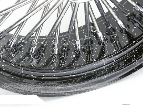 Black w/ chr nipples FD50 17X3.5 (DE)
