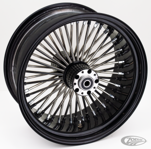 Black rim+hub Fat Daddy 18x8.5 custom (DE)