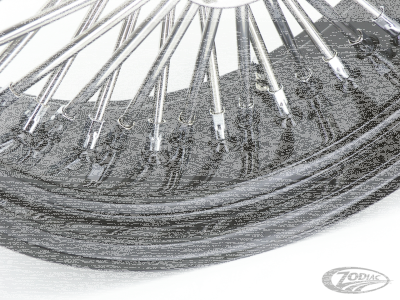 Black w/ chr nipples FD50  26x3.75 (DE)