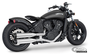 Freedom Liberty mufflrs chr/blk Scout14