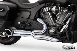 TURNOUT 2-1 W/SLSH CH/SCLPTD BK CHLNGR20