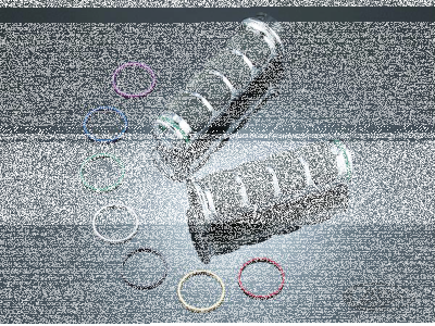 BLACK ACCENT RINGS (DE)
