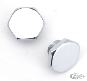 2Pck Front Stud screws, chrome (DE)