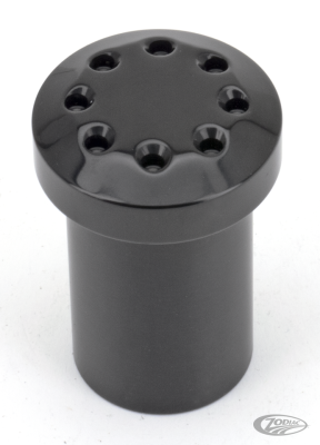 Threaded bushing insert black each
