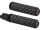 AirTrax Grips Black Rubber, Black Endcaps 1" Throttle By Wire