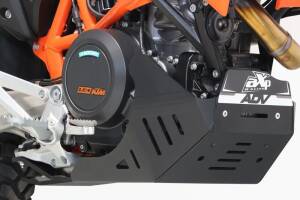 Adv Skid Plate Gas/hva/ktm Bk