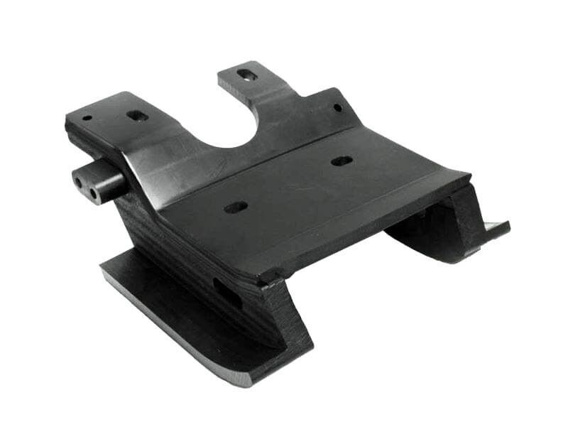 Rear Skid Plate Yfz450 Bk