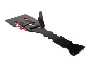 Central Skid Plate Yfz450r Bk/