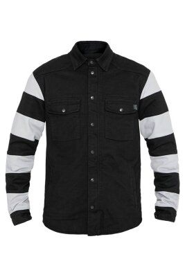 Motoshirt Prison Black/white 2