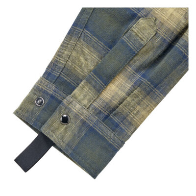Biltwell Hi Test Flannel shirt moss Size S