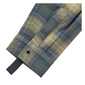 Biltwell Hi Test Flannel shirt moss Size M