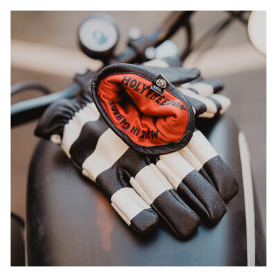Holy Freedom Pitt gloves black/white Size M