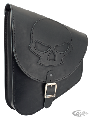 Texas Leather Skull Swingarm Bag Black (DE)