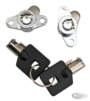 Saddlebags Lock Kit Black FLH/T93-13 (DE)