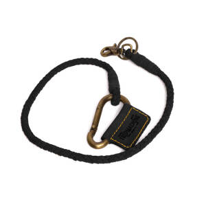 Trip Machine Braided key chain black