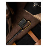 Trip Machine Braided key chain black