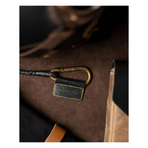 Trip Machine Braided key chain black