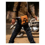 Trip Machine, Thigh bag / leg bag. Tan