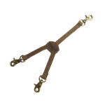 Trip Machine, Mini backpack/saddlebag 3.3 liter. Tobacco