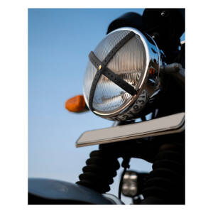 Trip Machine, Headlight X. Black perforated