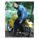 Trip Machine, Backpack/Saddlebag 15 liter. Black