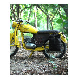 Trip Machine, Backpack/Saddlebag 15 liter. Black