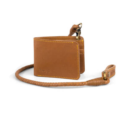 Trip Machine Guitarists wallet vintage tan