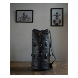 Trip Machine, Military duffle bag. Black