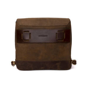 Trip Machine, Messenger bag. Tobacco brown