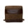 Trip Machine, Messenger bag. Tobacco brown